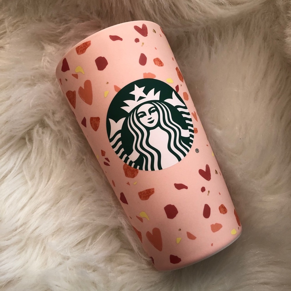 NWT Starbucks Valentines 2020 Ceramic Tumbler 12oz